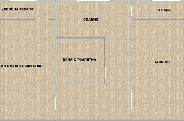 Тристаен апартамент в София, Надежда 1 - 68 кв.м за 2133 €/кв.м - Снимка #1