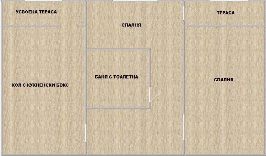 Тристаен апартамент в София, Надежда 1 - 68 кв.м за 2133 €/кв.м - Снимка #1