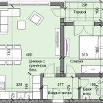 Двустаен апартамент в Пловдив, Остромила - 70 кв.м за 620 €/кв.м - Снимка #1