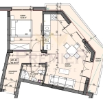 Двустаен апартамент в София, Банишора - 73 кв.м за 2200 €/кв.м - Снимка #1