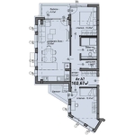 Тристаен апартамент в София, Люлин 5 - 102 кв.м за 838 €/кв.м - Снимка #1