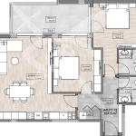 Тристаен апартамент в Пловдив, Кършияка - 120 кв.м за 1087 €/кв.м - Снимка #1