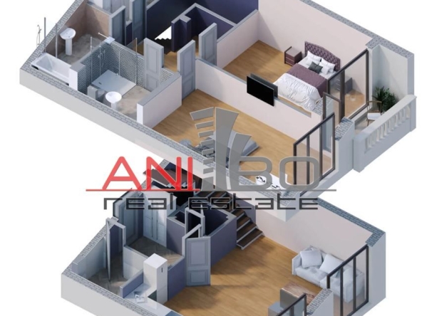 Мезонет в Банкя - 176 кв.м за 1603 €/кв.м - Снимка #1