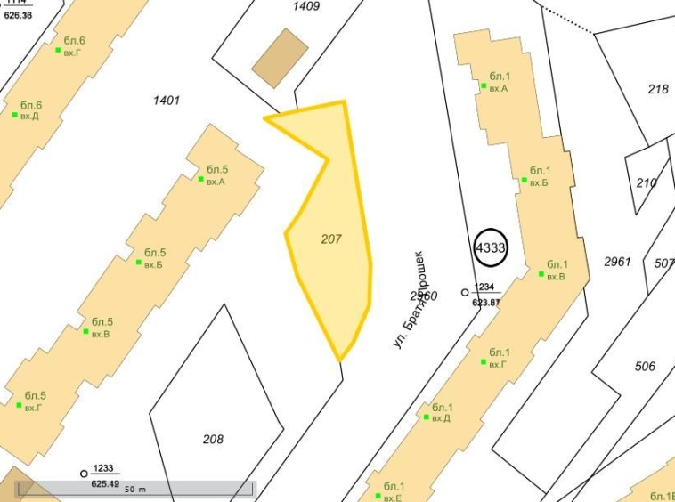 Парцел в София, Овча купел 2 - 622 кв.м за 195 €/кв.м - Снимка #1