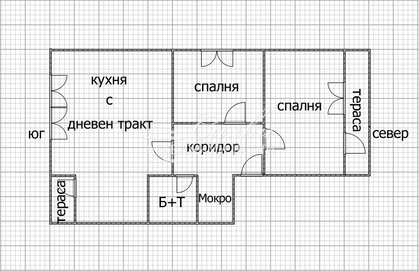 Тристаен апартамент в Шумен, Куршум чешма - 90 кв.м за 1275 €/кв.м - Снимка #1