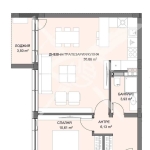 Тристаен апартамент в Пловдив, Христо Смирненски - 76 кв.м за 774 €/кв.м - Снимка #1