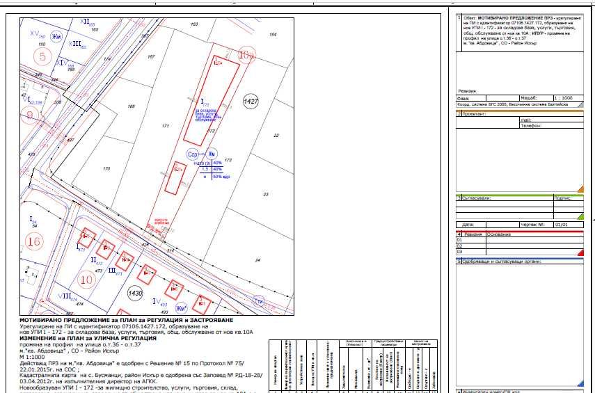 Дава се под наем Парцел в София, Абдовица - 2750 кв.м за 2040 € - Снимка #1
