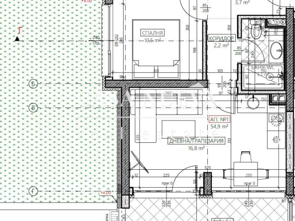 Двустаен апартамент в Обзор - 68 кв.м за 1450 €/кв.м - Снимка #1