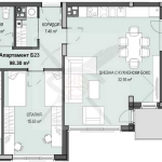 Тристаен апартамент в София, Кръстова вада - 113 кв.м за 1795 €/кв.м - Снимка #1