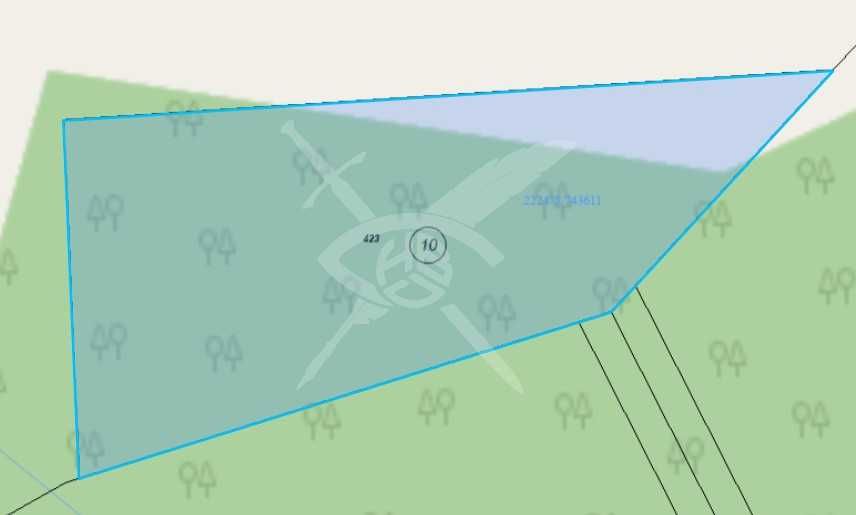 Парцел в Поморие - 9622 кв.м за 35 €/кв.м - Снимка #1