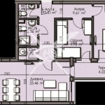 Тристаен апартамент в Бургас, Изгрев - 93 кв.м за 1207 €/кв.м - Снимка #1