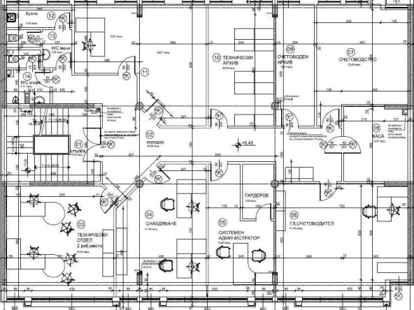 Офис в Пловдив, Кършияка - 327 кв.м за 2845 €/кв.м - Снимка #1