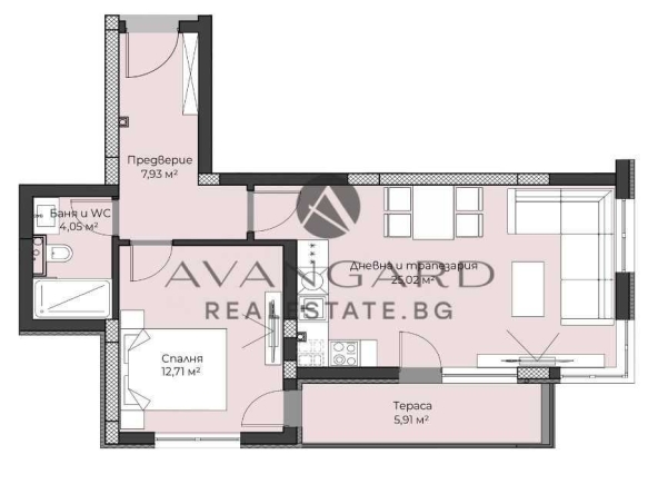 Двустаен апартамент в Пловдив, Христо Смирненски - 82 кв.м за 1294 €/кв.м - Снимка #1