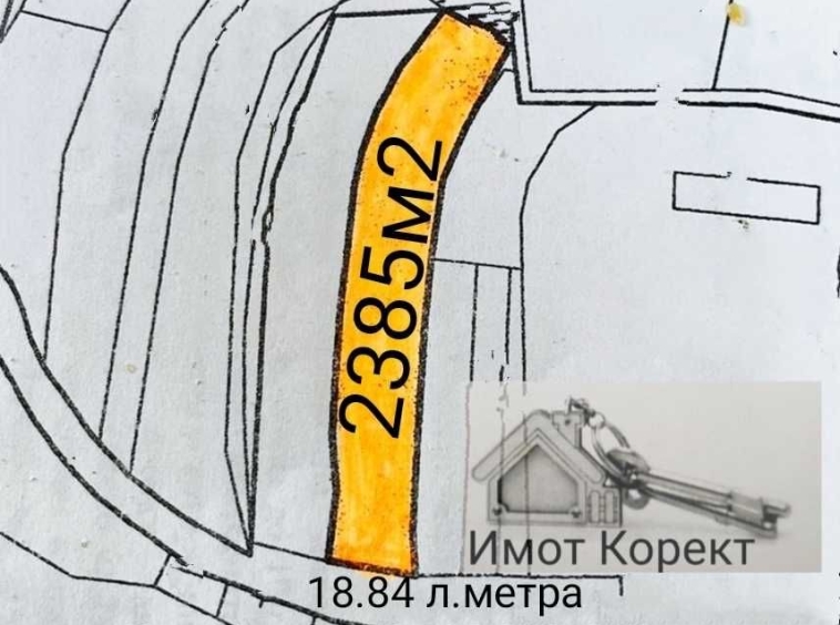 Парцел в с. Орешец, Област Пловдив - 2385 кв.м за 18 €/кв.м - Снимка #1