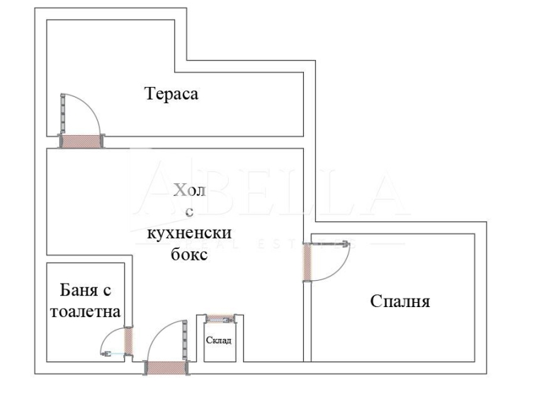 Двустаен апартамент в София, Враждебна - 76 кв.м за 1005 €/кв.м - Снимка #1