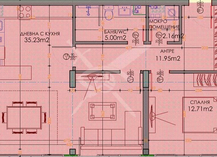 Двустаен апартамент в Пловдив, Тракия - 113 кв.м за 1709 €/кв.м - Снимка #1