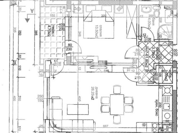 Двустаен апартамент в Асеновград - 69 кв.м за 801 €/кв.м - Снимка #1