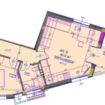 Двустаен апартамент в Бургас, Сарафово - 77 кв.м за 1364 €/кв.м - Снимка #1