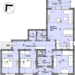 Четиристаен апартамент в Пловдив, Остромила - 143 кв.м за 592 €/кв.м - Снимка #1