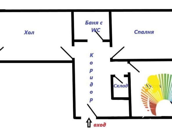 Двустаен апартамент в Бургас, Славейков - 61 кв.м за 1738 €/кв.м - Снимка #1