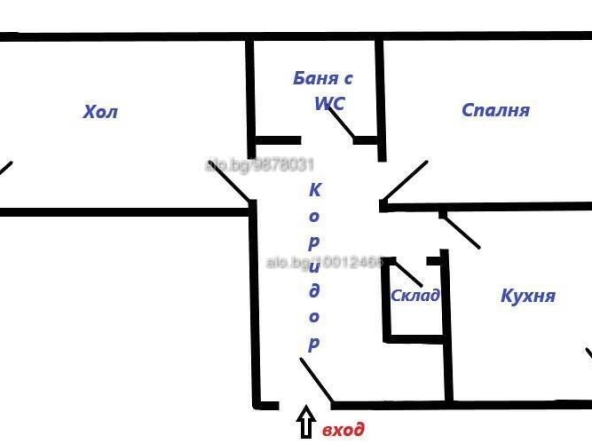 Двустаен апартамент в Бургас, Славейков - 60 кв.м за 1584 €/кв.м - Снимка #1