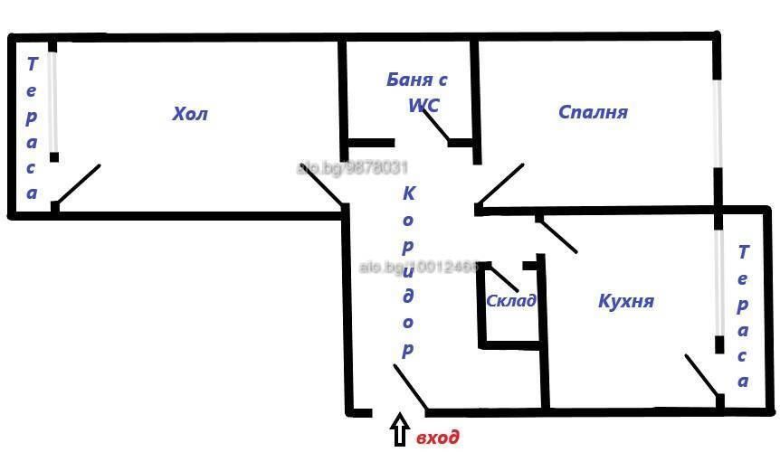Двустаен апартамент в Бургас, Славейков - 60 кв.м за 1584 €/кв.м - Снимка #1