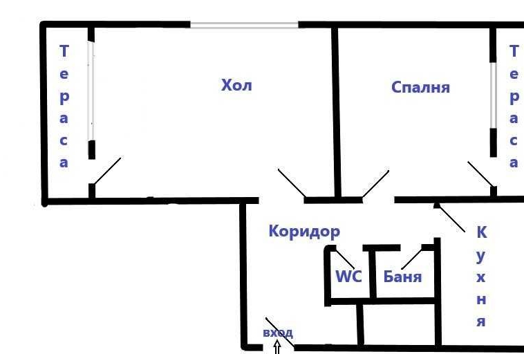 Двустаен апартамент в Бургас, Лазур - 72 кв.м за 2153 €/кв.м - Снимка #1