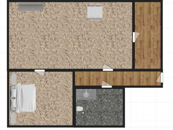 Двустаен апартамент в Пловдив, Остромила - 60 кв.м за 1165 €/кв.м - Снимка #1