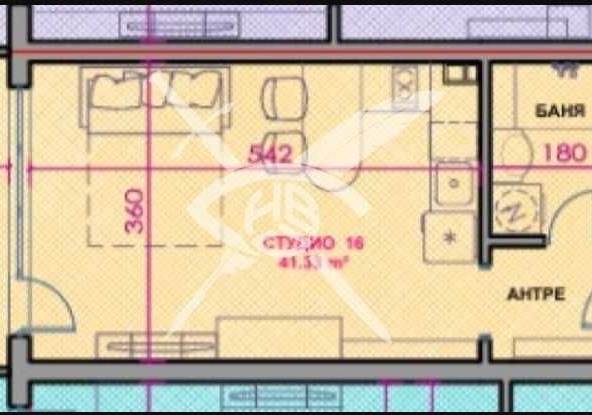 Едностаен апартамент в Поморие - 43 кв.м за 1635 €/кв.м - Снимка #1