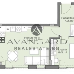 Двустаен апартамент в Пловдив, Христо Смирненски - 74 кв.м за 1247 €/кв.м - Снимка #1