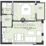 Двустаен апартамент в Пловдив, Христо Смирненски - 65 кв.м за 1681 €/кв.м - Снимка #1