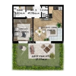 Двустаен апартамент в Пловдив, Беломорски - 92 кв.м за 582 €/кв.м - Снимка #1