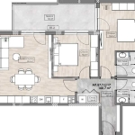 Тристаен апартамент в Пловдив, Кършияка - 113 кв.м за 555 €/кв.м - Снимка #1