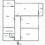 Четиристаен апартамент в Търговище, Център - 111 кв.м за 850 €/кв.м - Снимка #1