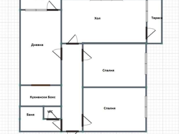 Четиристаен апартамент в Търговище, Център - 111 кв.м за 850 €/кв.м - Снимка #1