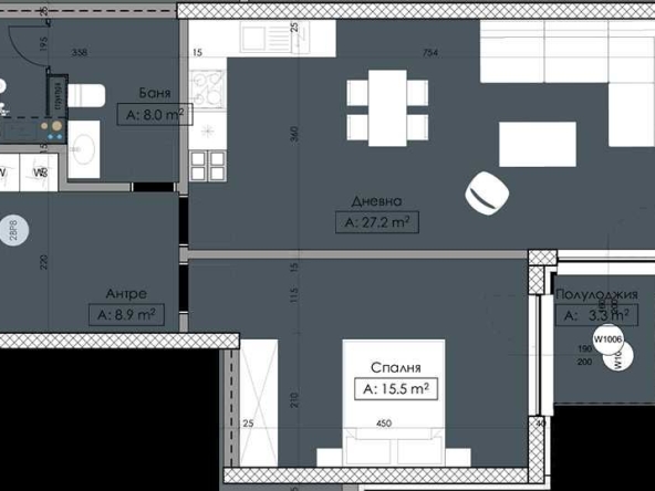 Двустаен апартамент в Пловдив, Кършияка - 87 кв.м за 808 €/кв.м - Снимка #1