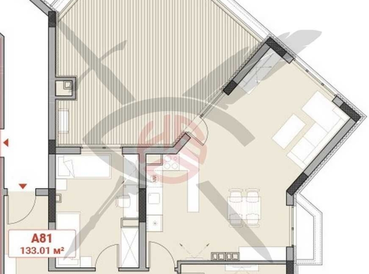 Тристаен апартамент в София, Младост 4 - 158 кв.м за 1042 €/кв.м - Снимка #1