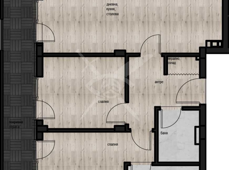 Тристаен апартамент в Пловдив, Кючук Париж - 103 кв.м за 1104 €/кв.м - Снимка #1