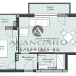 Двустаен апартамент в Пловдив, Христо Смирненски - 93 кв.м за 1988 €/кв.м - Снимка #1