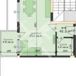 Едностаен апартамент в Варна, м-т Пчелина - 48 кв.м за 1105 €/кв.м - Снимка #1