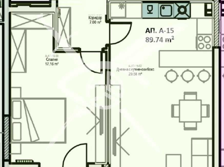 Двустаен апартамент в София, Младост 2 - 93 кв.м за 1172 €/кв.м - Снимка #1