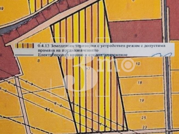 Парцел в Севлиево - 14490 кв.м за 64 €/кв.м - Снимка #1