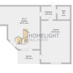 Двустаен апартамент в София, Левски В - 82 кв.м за 1346 €/кв.м - Снимка #1