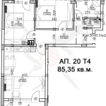 Тристаен апартамент в Варна, Гръцка махала - 119 кв.м за 1595 €/кв.м - Снимка #1