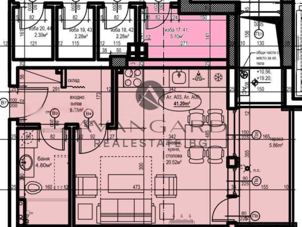 Едностаен апартамент в Пловдив, Христо Смирненски - 53 кв.м за 1312 €/кв.м - Снимка #1