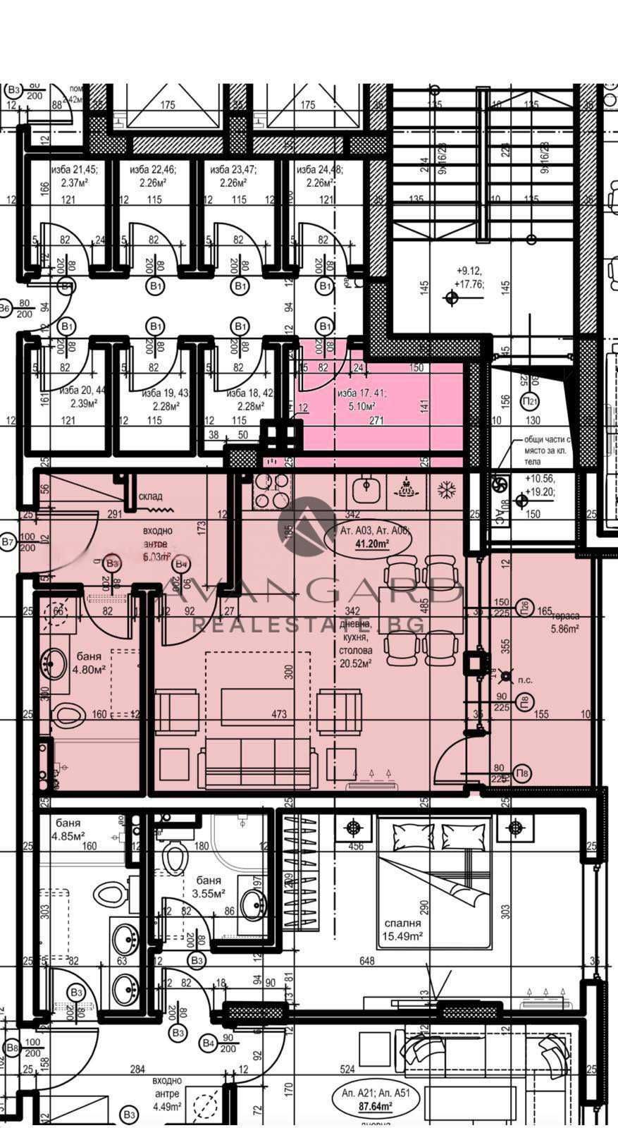 Едностаен апартамент в Пловдив, Христо Смирненски - 53 кв.м за 1312 €/кв.м - Снимка #1