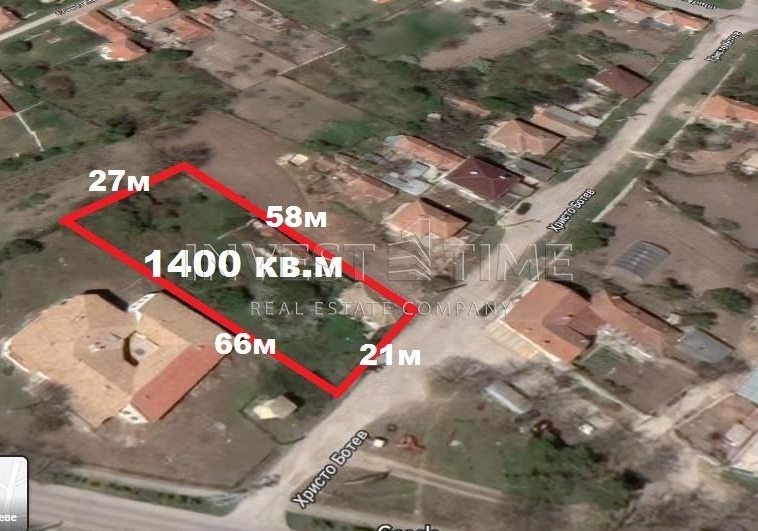 Парцел в с. Аврен, Област Варна - 1400 кв.м за 20 €/кв.м - Снимка #1