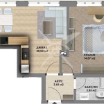 Двустаен апартамент в Пловдив, Христо Смирненски - 63 кв.м за 923 €/кв.м - Снимка #1