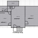 Дава се под наем Офис в Варна, Център - 55 кв.м за 765 € - Снимка #1