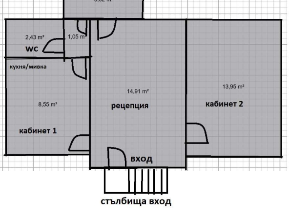 Дава се под наем Офис в Варна, Център - 55 кв.м за 765 € - Снимка #1